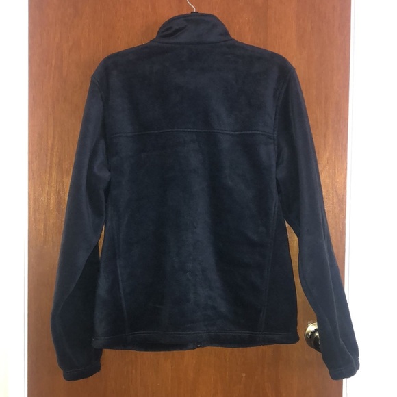 Columbia Men’s Fleece Jacket - Black, Size M, Like New - Picture 2 of 3